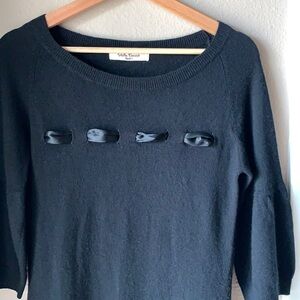 STELLA FOREST Parisian Black Sweater Dress